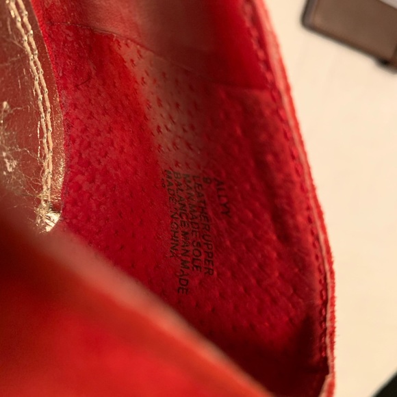 Steve Madden Size 9 Red Suede 5” Platform Heels - Picture 4 of 6